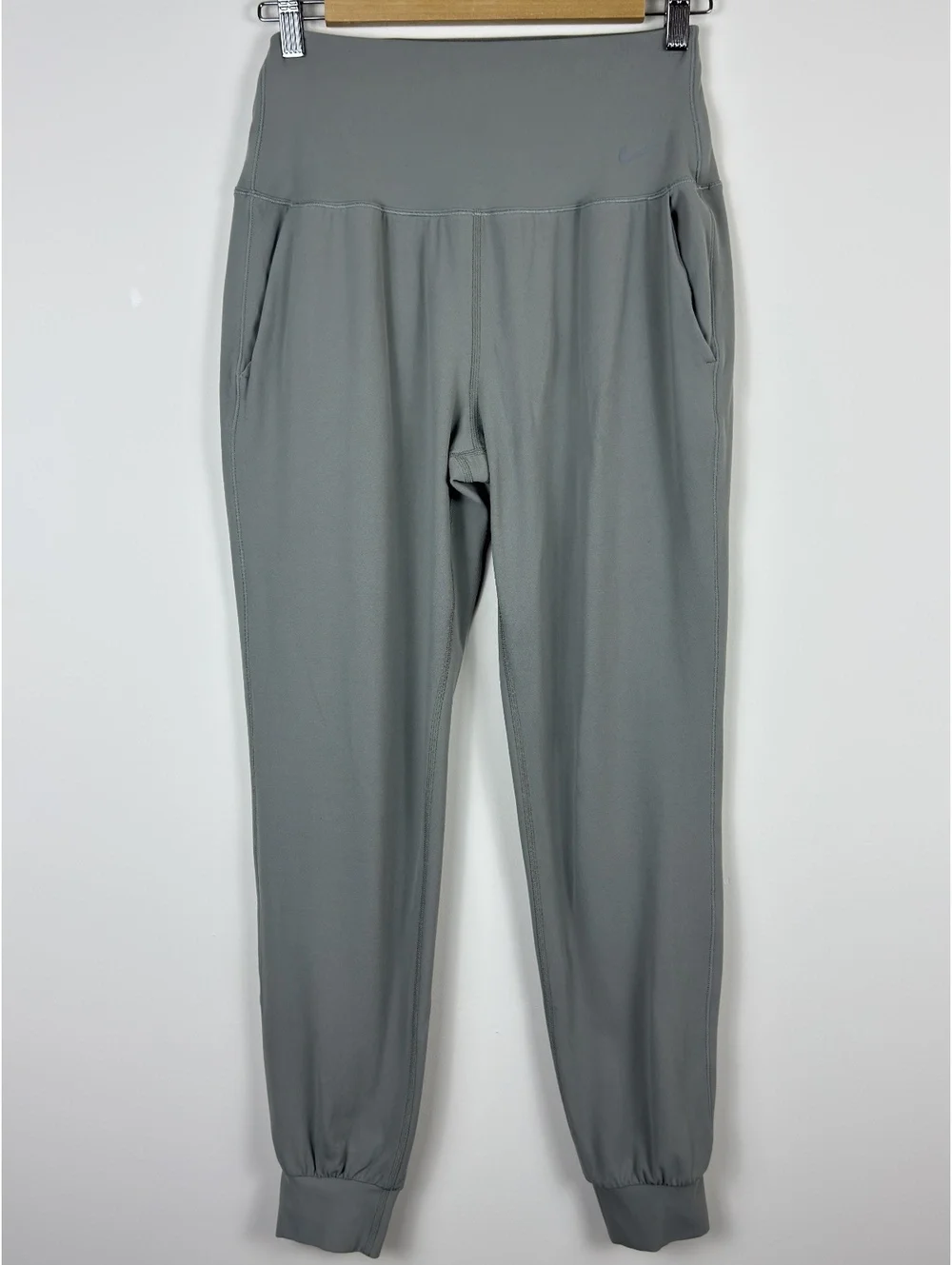 Nike Zenvy Dri-FIT High-Waisted Jogger Pants Sage Gray Green Size S